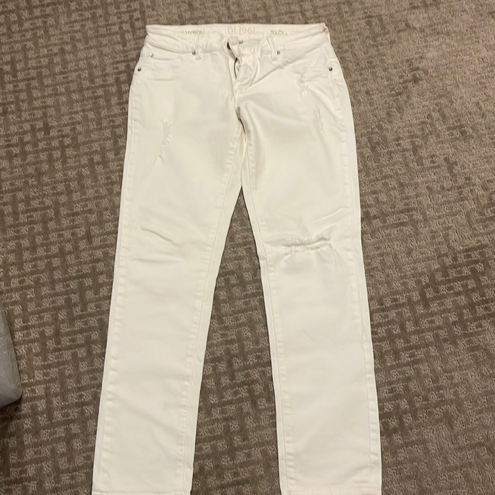 DL1961 white jeans Size 26